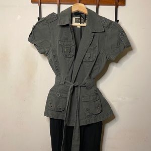 Nori shirt jacket